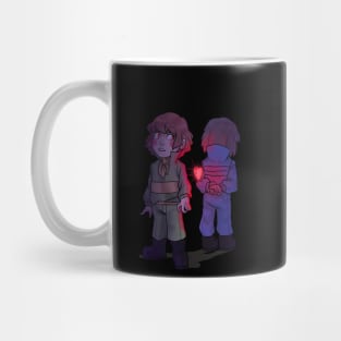 Chara and Frisk Swapfell Mug